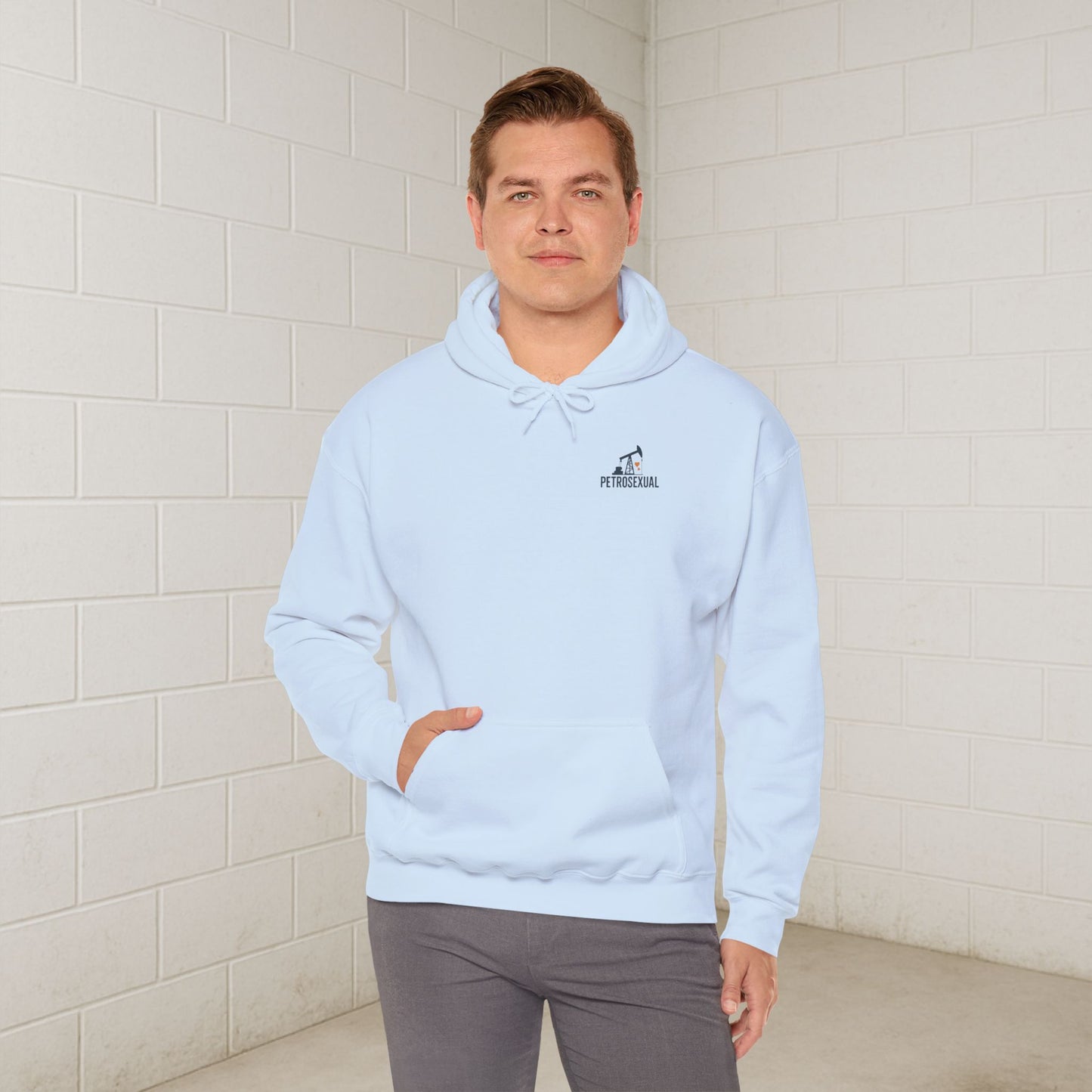 'Petrosexual' Men's Hoodie, Funny Sweater