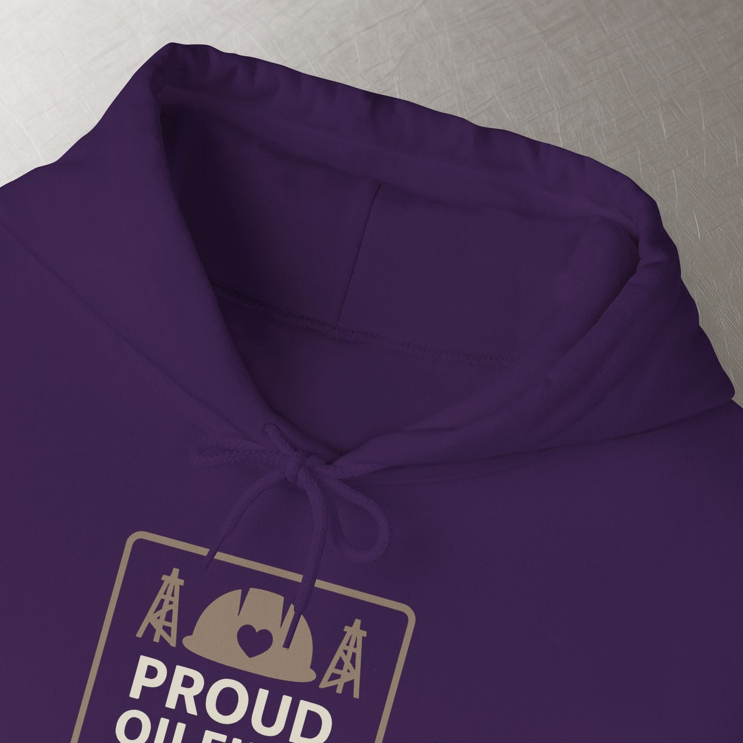 'Proud Oilfield Worker' Hoodie, Motivational Sweater