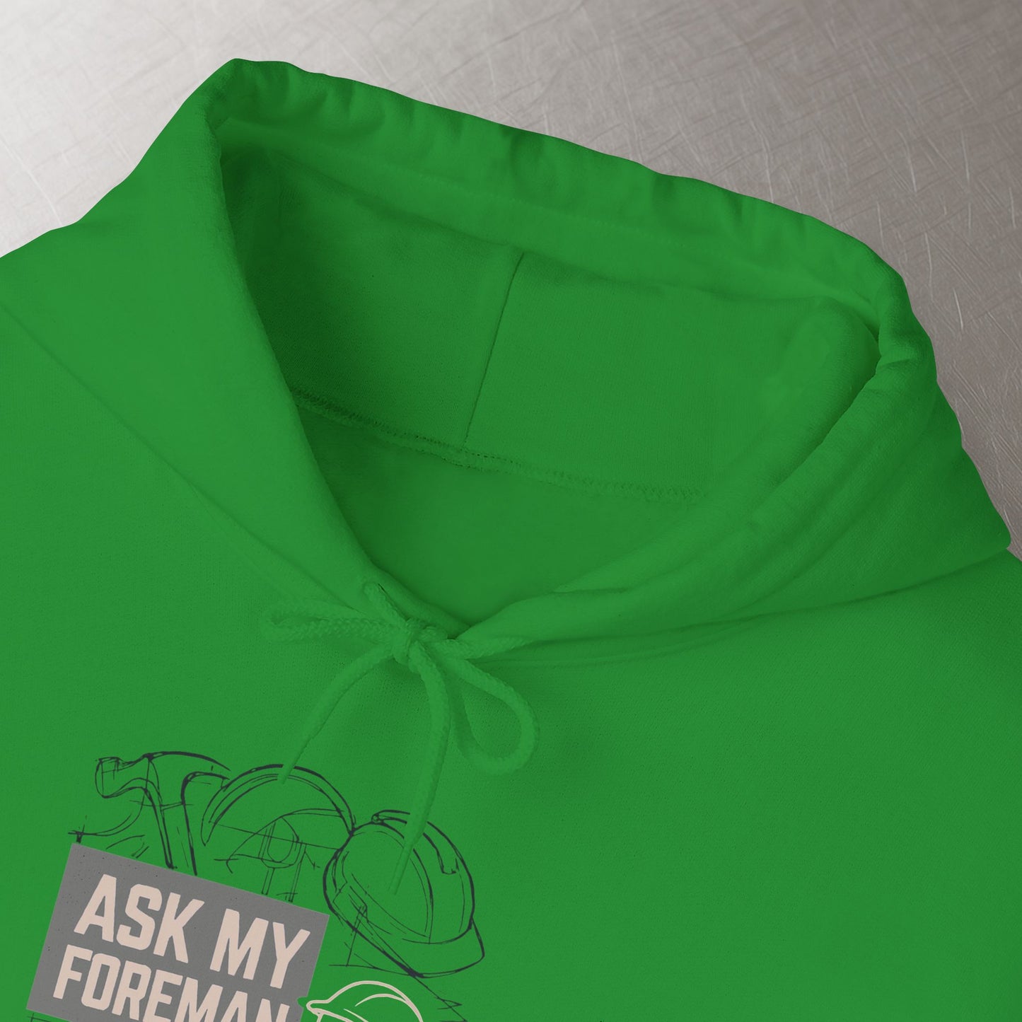 'Ask My Foreman, He Knows Everything' Hoodie, Funny Sweater