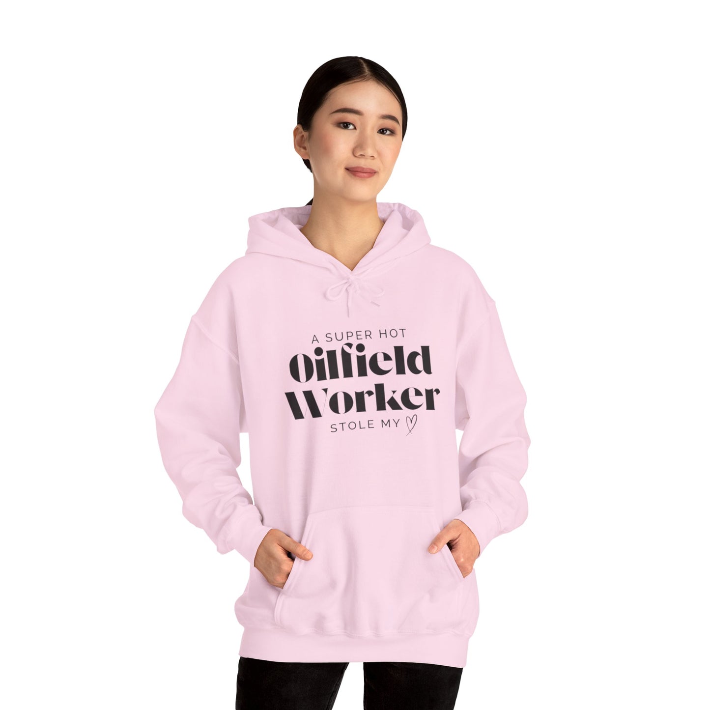 'Superhot Oilfield Worker Stole My Heart' Sweater - Funny Spouse, Wives, Girlfriends Sweater