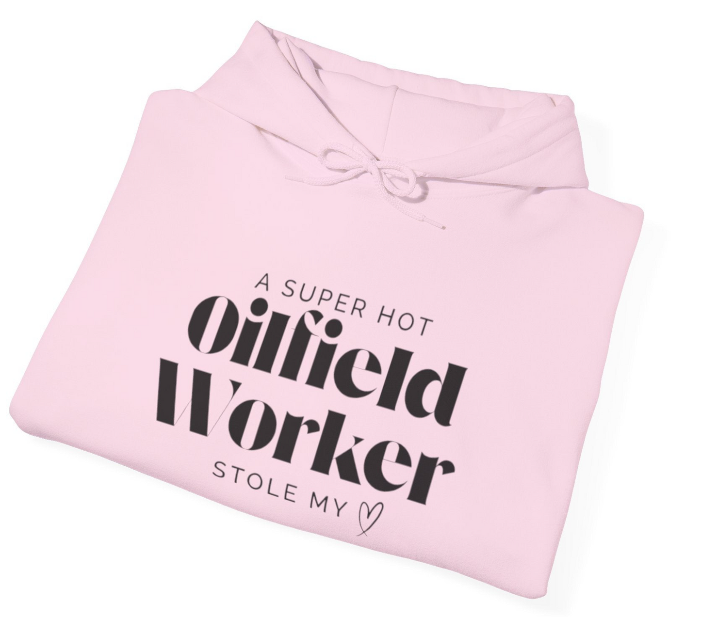 'Superhot Oilfield Worker Stole My Heart' Sweater - Funny Spouse, Wives, Girlfriends Sweater
