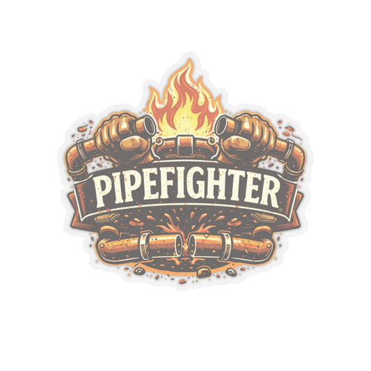 Pipefighter sticker, Pipefitter hard hat stickers