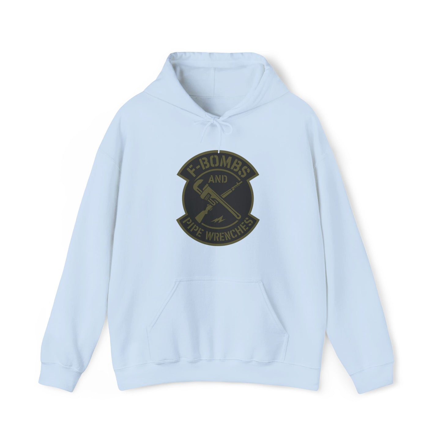 'F-Bombs and Pipe Wrenches' Hoodie, Motivational Sweater
