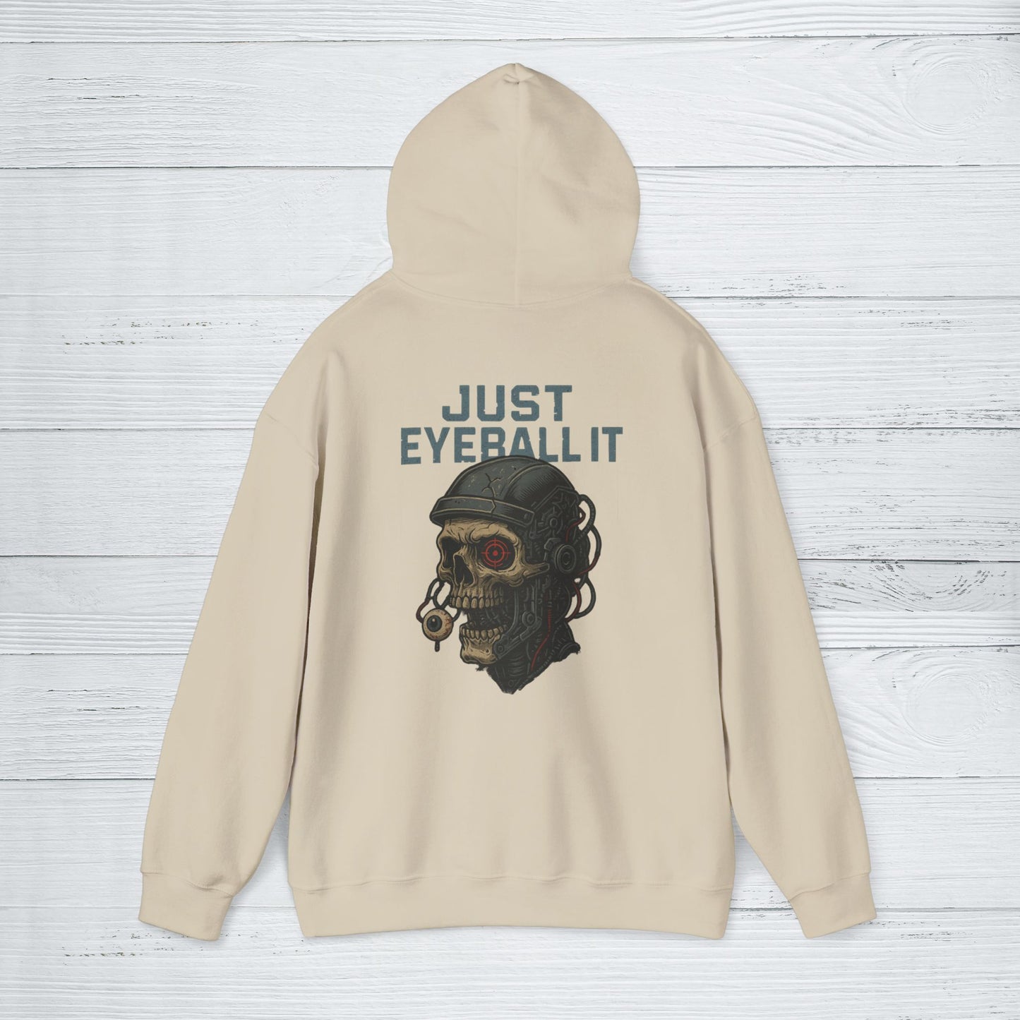 'Just Eyeball It' Hoodie, Funny Sweater