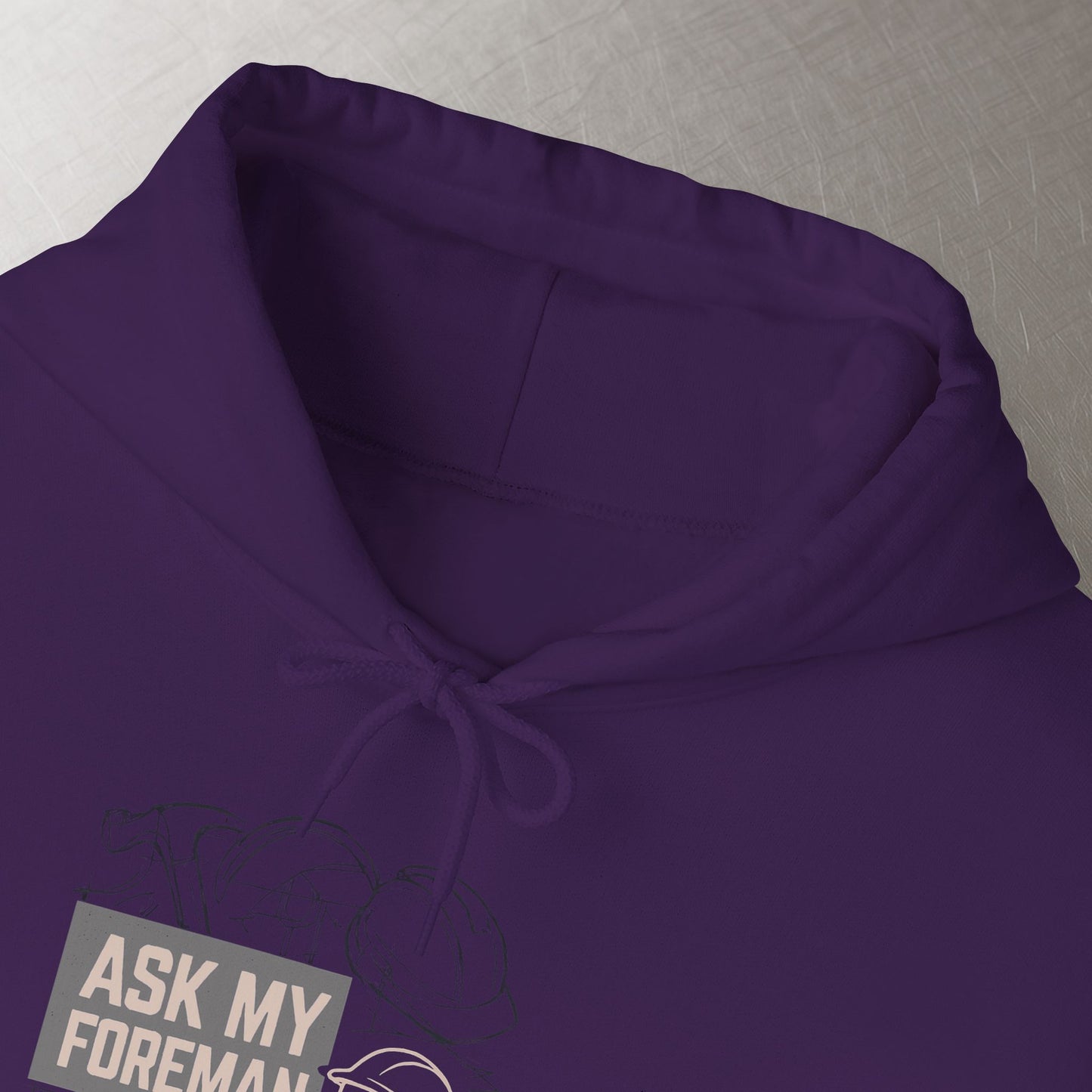 'Ask My Foreman, He Knows Everything' Hoodie, Funny Sweater