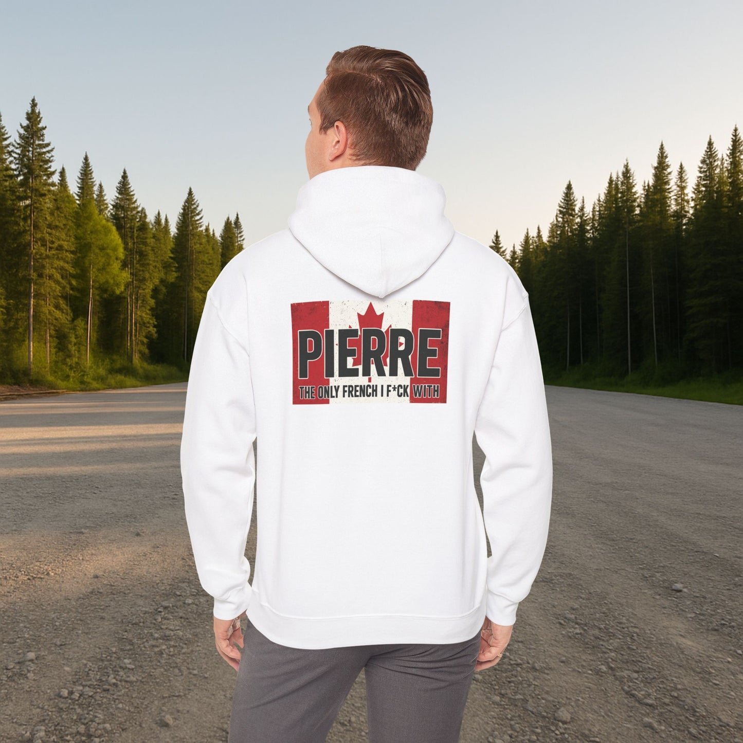 'Pierre: The Only French I F*ck With' Hoodie, Funny Political Motivational Sweater