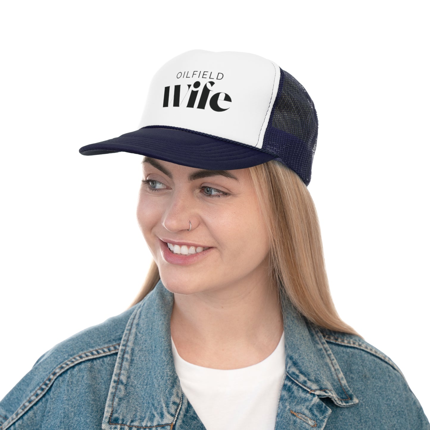 ‘Oilfield Wife’ Women’s Hat— Wife, Girlfriend, Spouse Gift