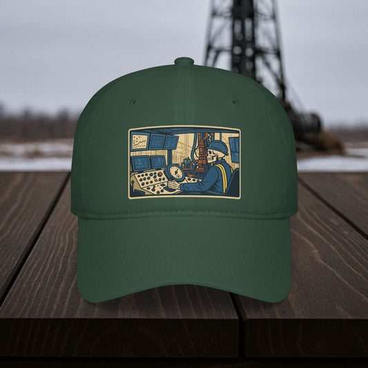 Driller Gauge Panel hat, Driller Skeleton cap
