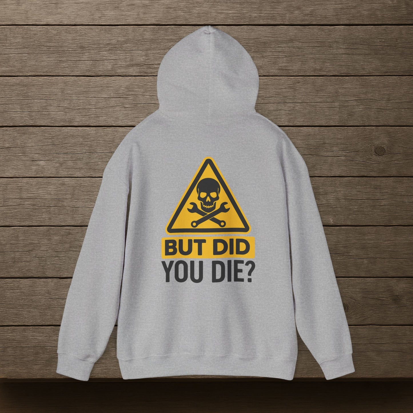 'But Did You Die' Hoodie, Motivational Sweater