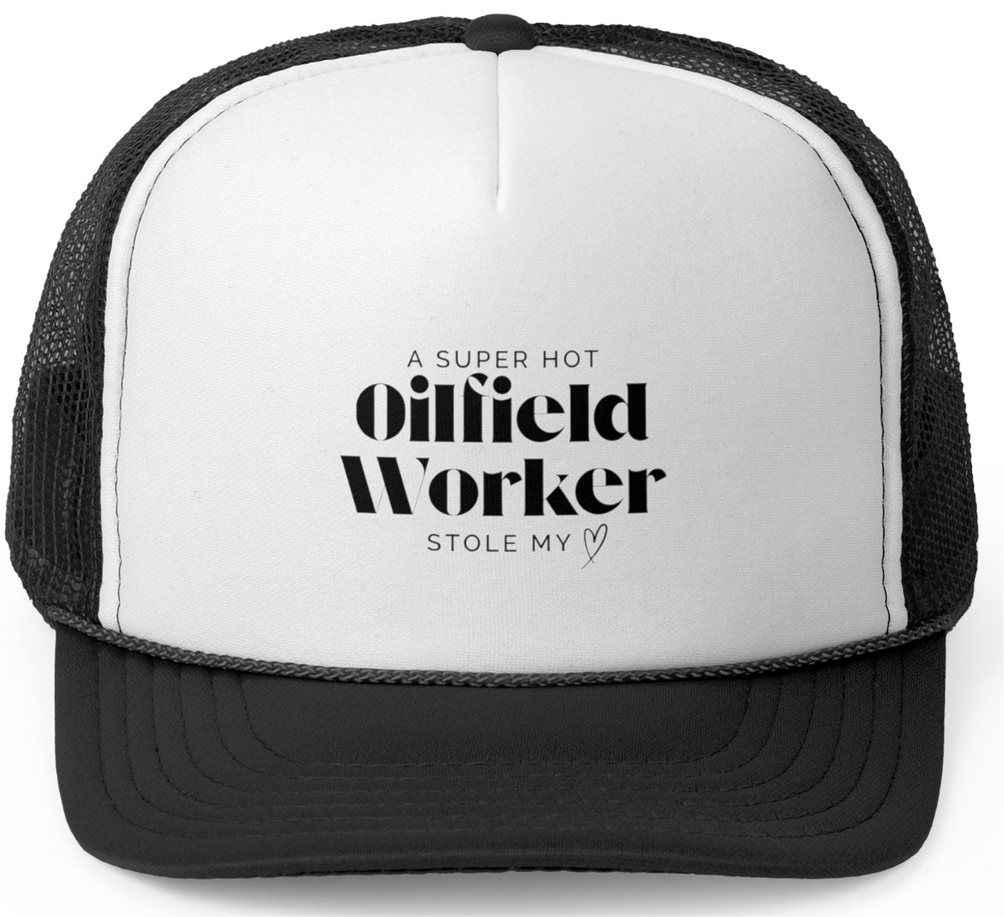 'Superhot Oilfield Worker Stole My Heart' Women’s Hat, Wife, Girlfriend, Spouse Gift