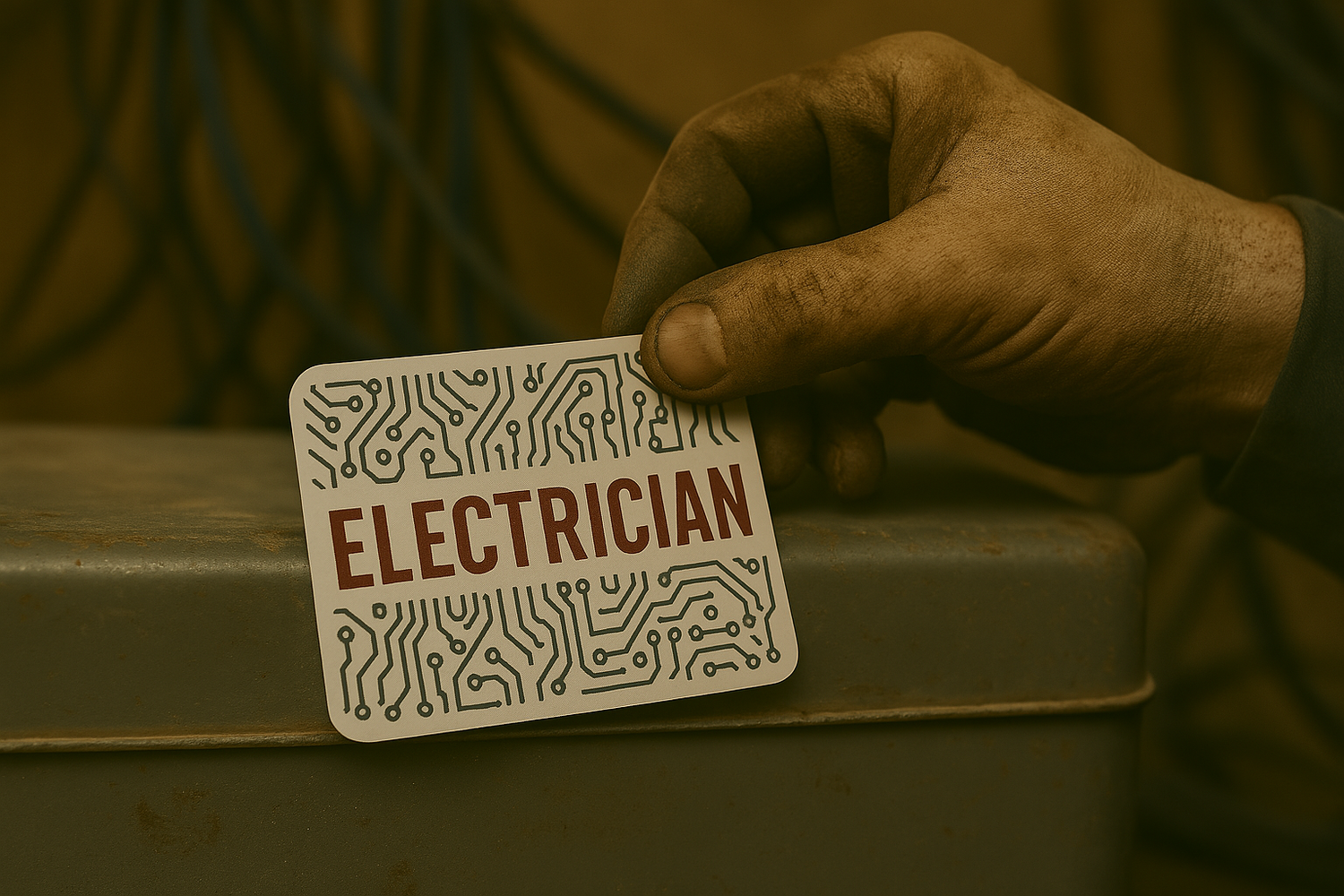 Electrician stickers