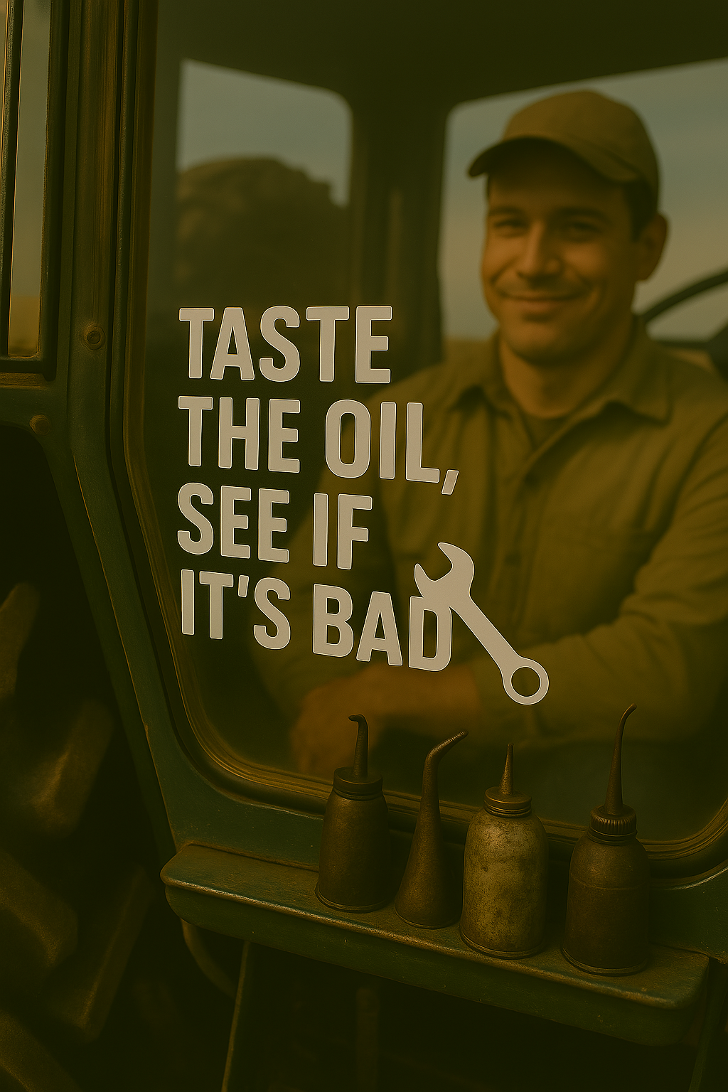 Heavy duty mechanic stickers