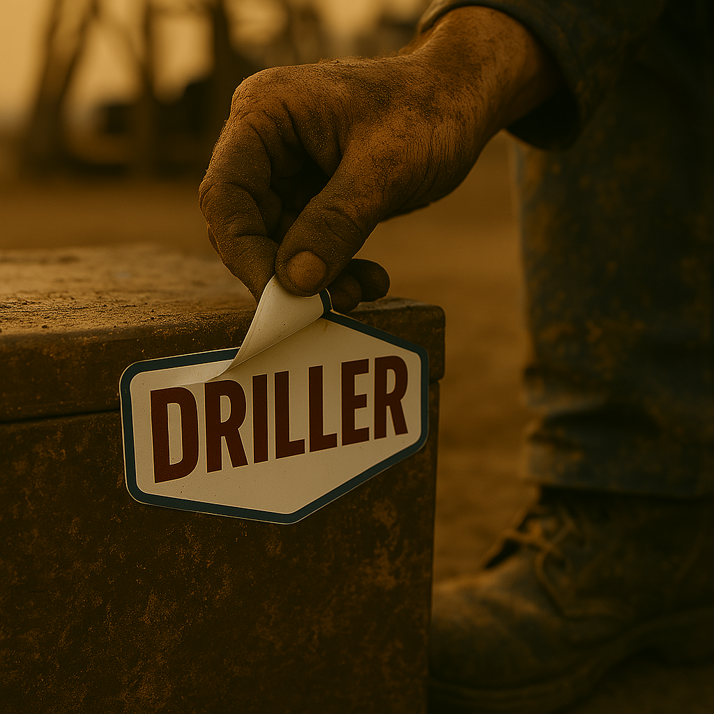 Driller Stickers
