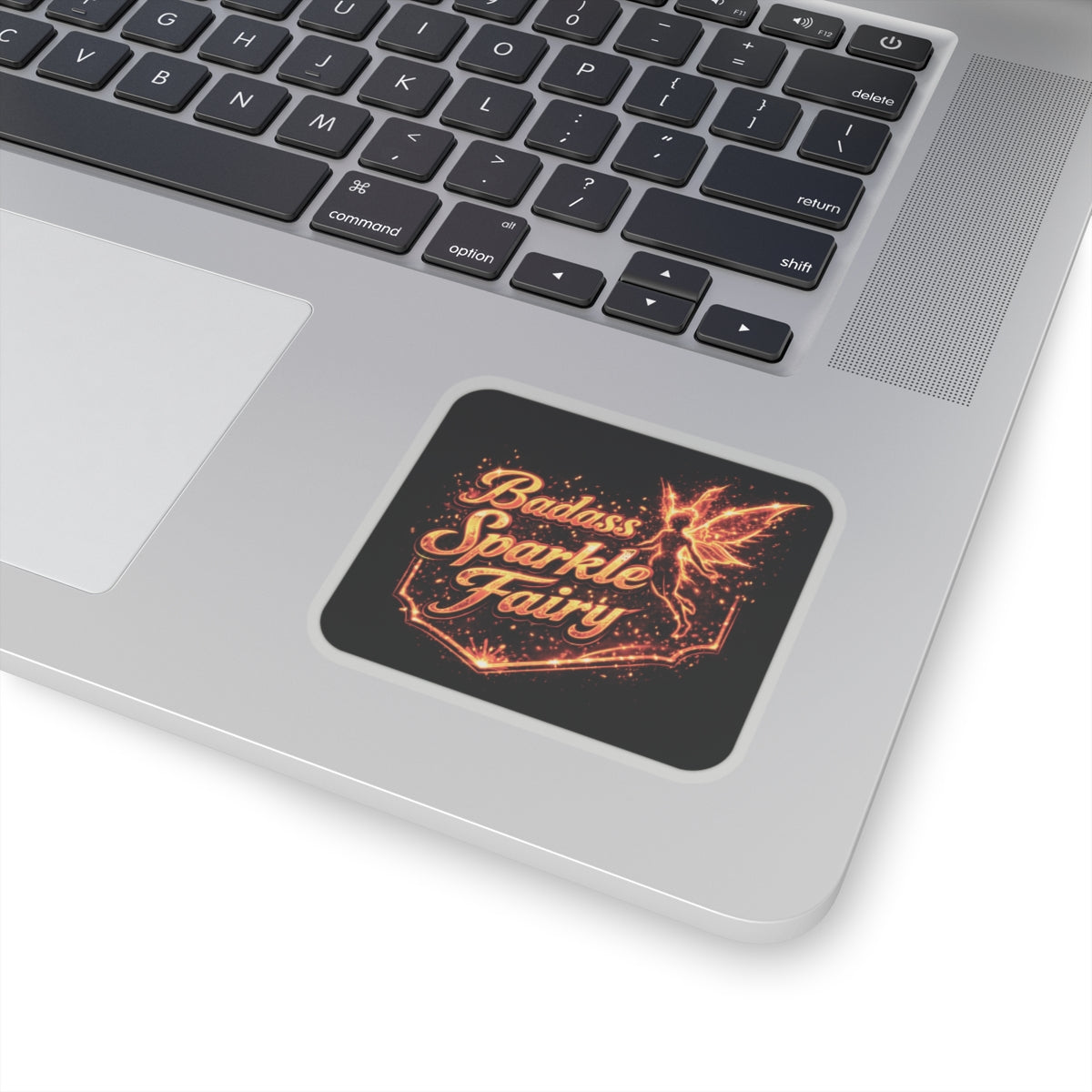 Badass Sparkle Fairy Sticker, Welder Hardhat Stickers