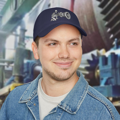 Machinery Install hat, Skeleton Millwright cap