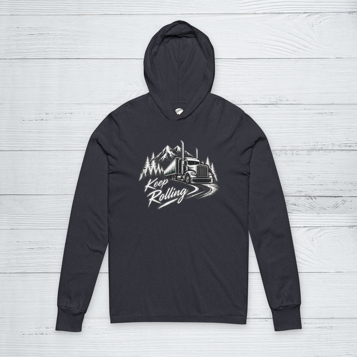 Keep Rolling Sweater, Trucker Pullover