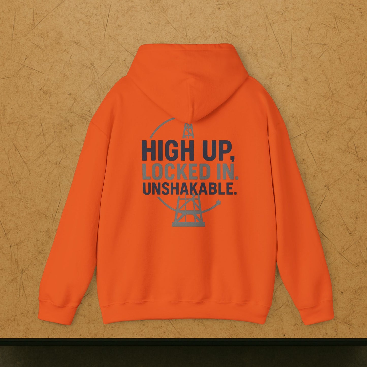 “High Up Locked In Unshakable” Hoodie, Derrickhand Sweater