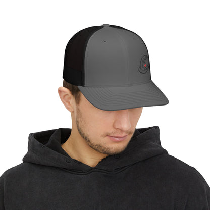 Hard Hat Heart Hat, Blue Collar Pride Hat