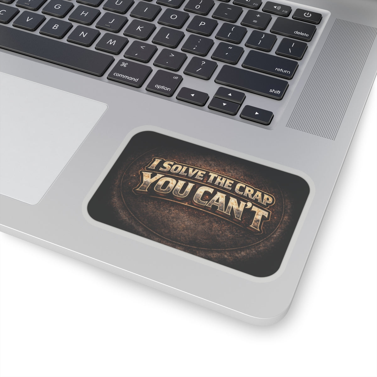 I Solve the Crap You Can’t Sticker, Plumber Hardhat Stickers