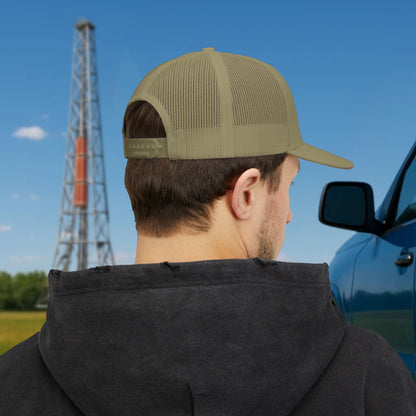 Oilfield Skeleton Workwear hat, Oilfield cap