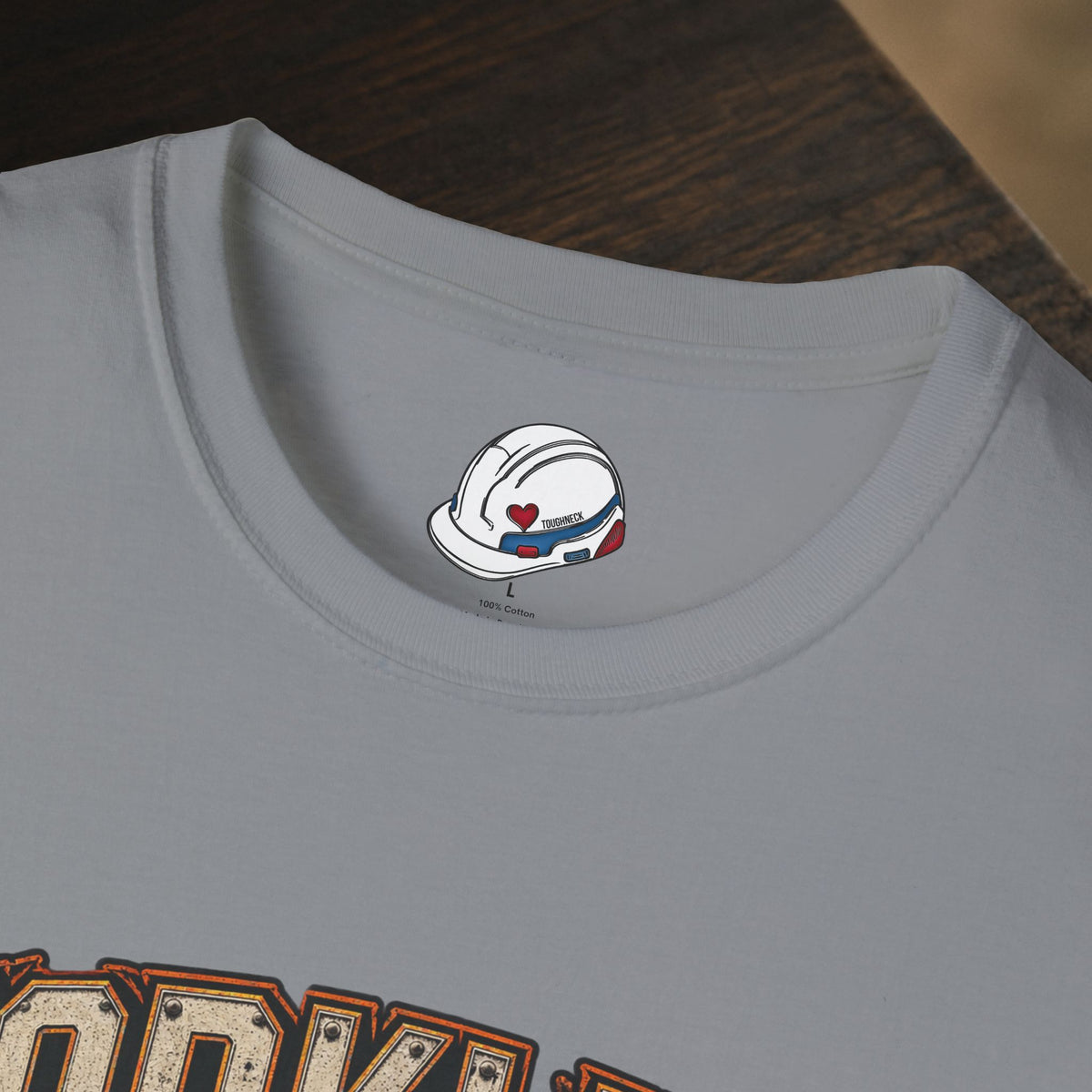 Forklift Operator Chained Industrial Forklift Badge T-Shirt