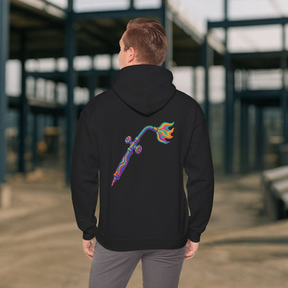 Psychedelic Torch Hoodie, Welder Sweater