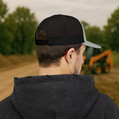 Pipeliner Embroidered Skeleton Pipe hat, Pipe liner cap