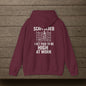 'Scaffolder: I Get Paid to Be High at Work' Hoodie, Funny Motivational Sweater
