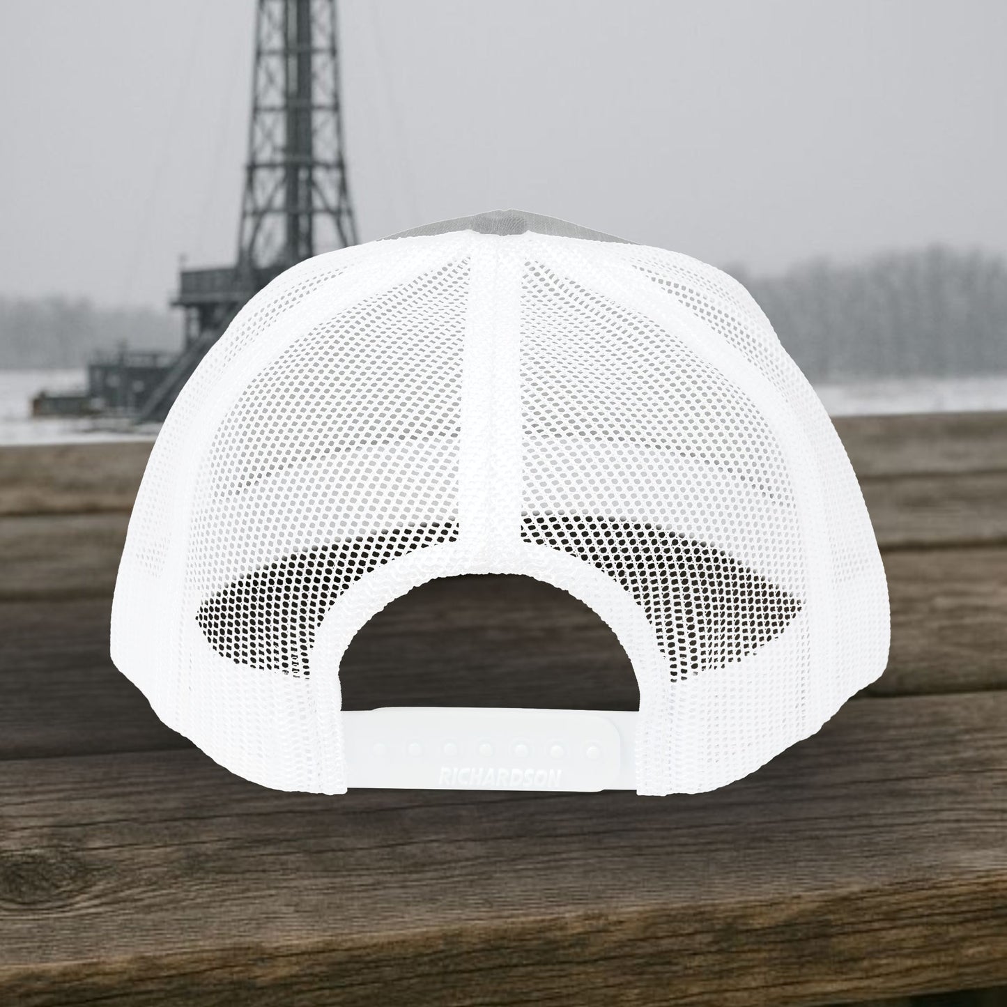 Skeleton Motorhand Valve Work Hat, Oilfield Motorhand Cap