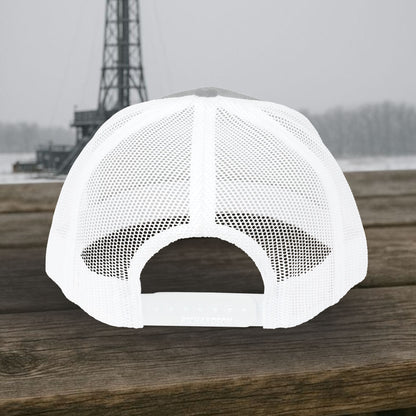 Skeleton Motorhand Valve Work Hat, Oilfield Motorhand Cap