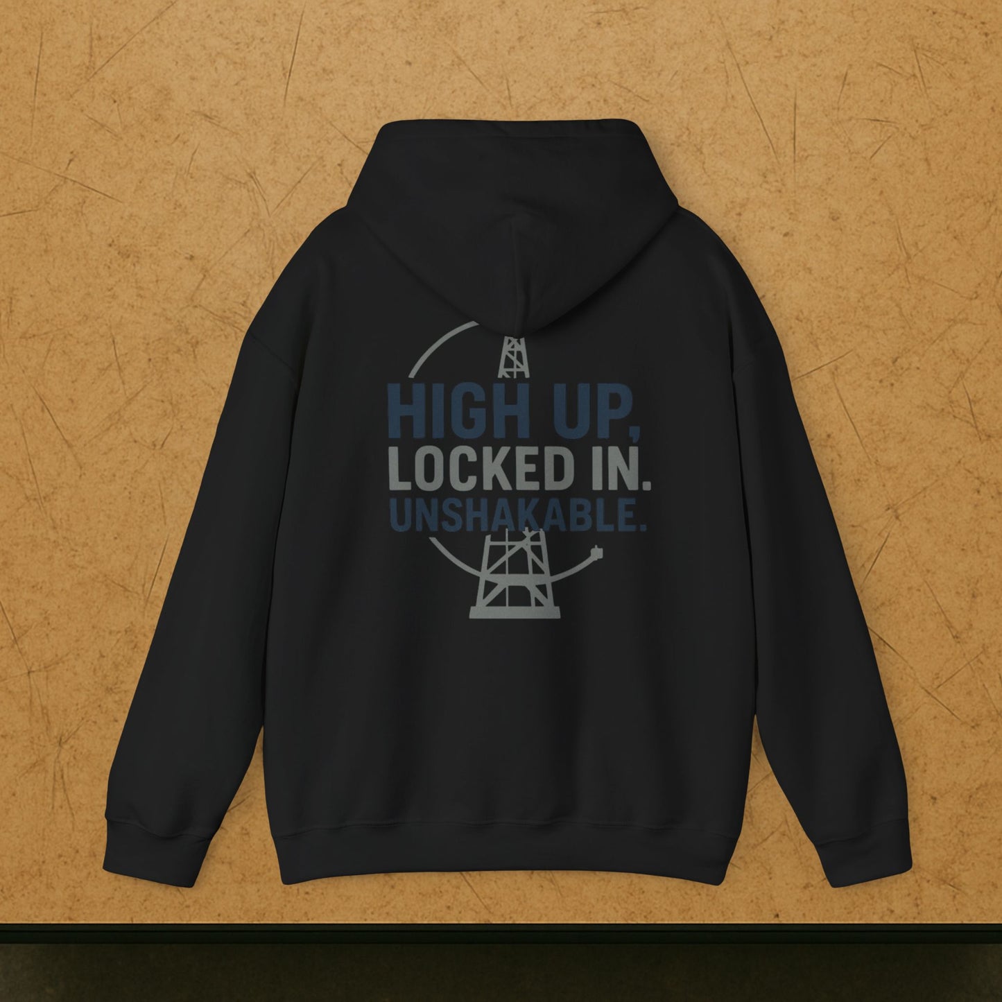 “High Up Locked In Unshakable” Hoodie, Derrickhand Sweater