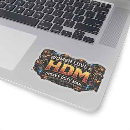 Women Love a HDM Sticker, Heavy Duty Mechanic Hardhat Stickers