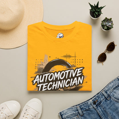 Automotive Technician T-Shirt, Distressed Auto Mechanic T-Shirt
