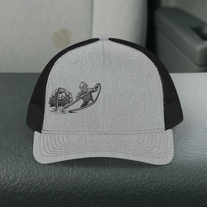 Swamper Embroidered Skeleton hat, Swamping cap