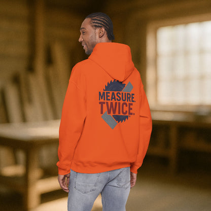 “Measure Twice” Hoodie, Carpenter Sweater