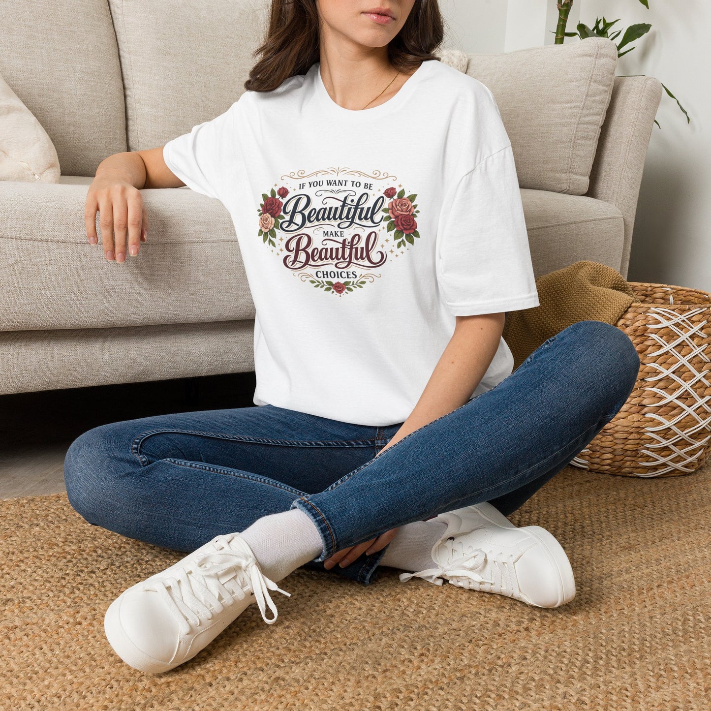“Make Beautiful Choices” T-Shirt, Beautiful Choices motivational t-shirt