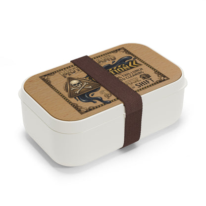 'Cleaning The Doghouse All Shift' Lunch Box, Motorhand Funny Food Storage