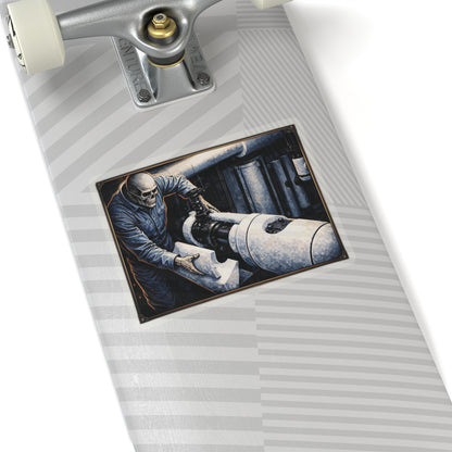 Insulator Skeleton Sticker, Insulating Hardhat Stickers