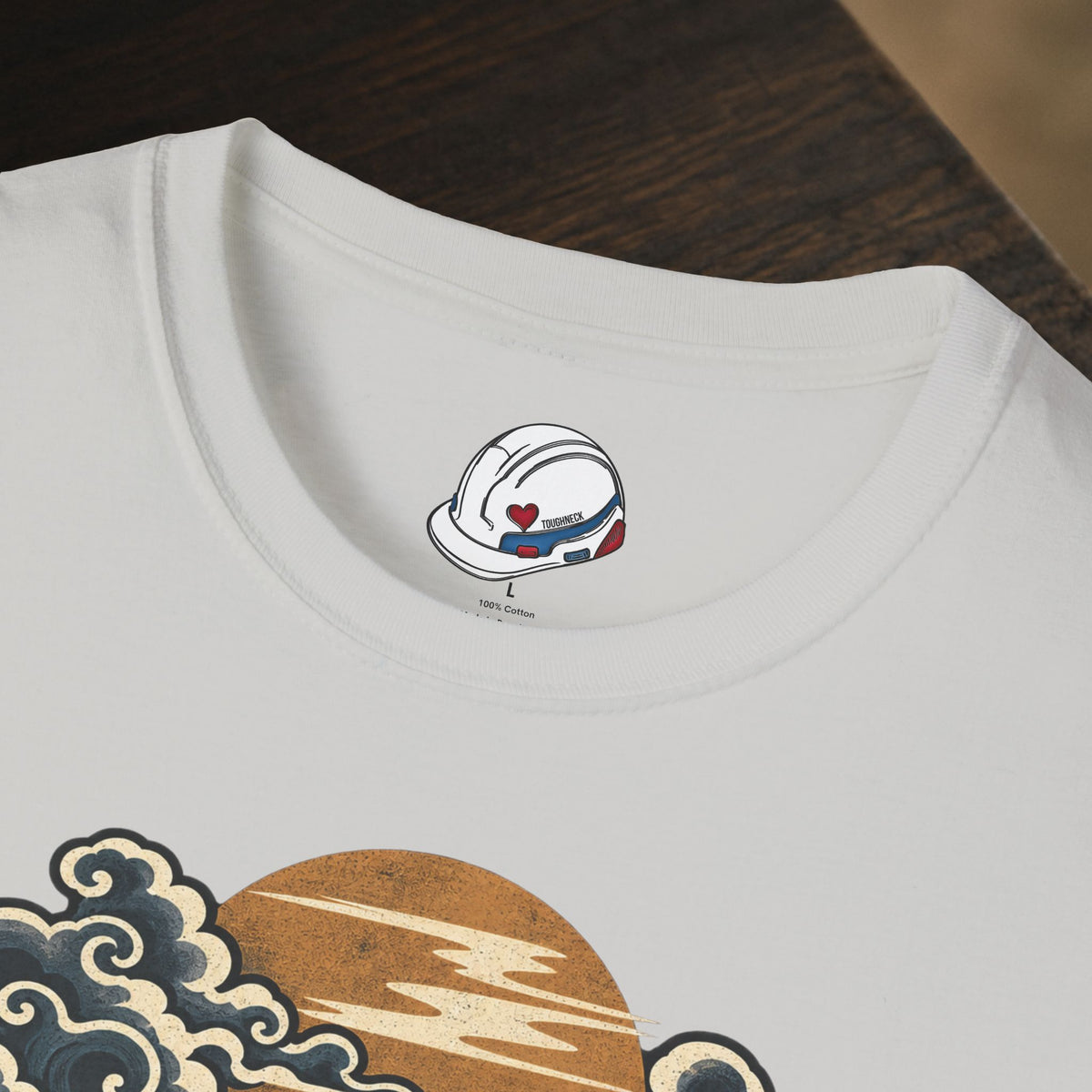 Roofers Do It Best On Top Japanese Woodblock Men's T-Shirt