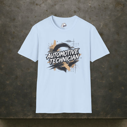 Automotive Technician T-Shirt, Distressed Auto Mechanic T-Shirt