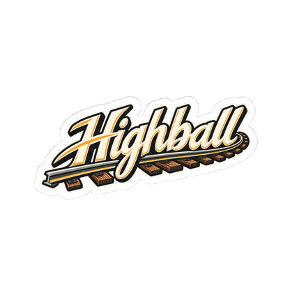 Highball, Railroader Men’s Sticker