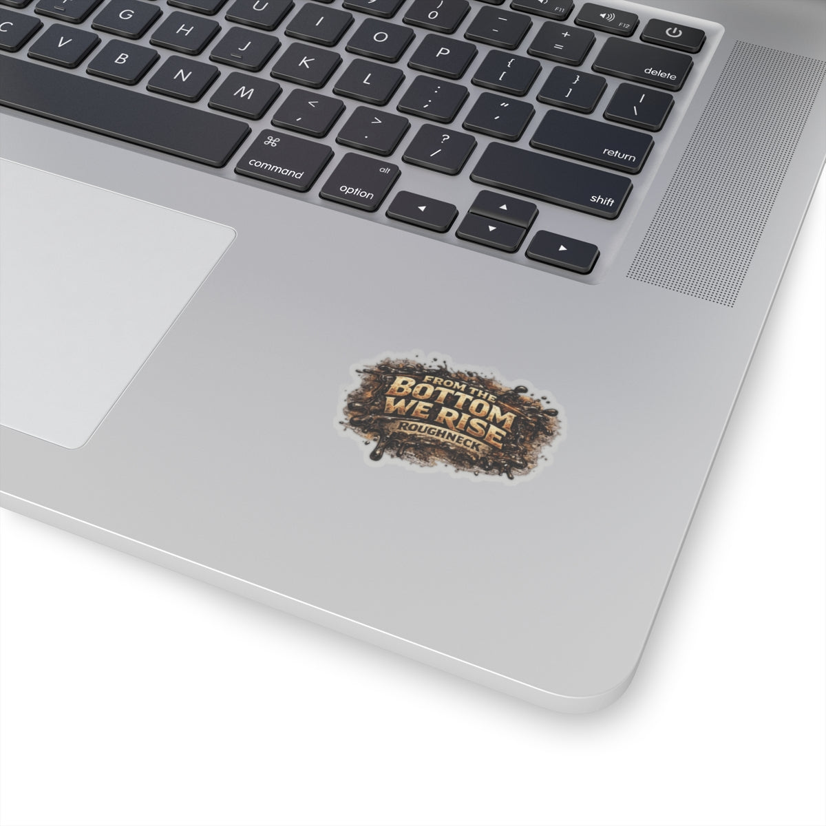 From the Bottom We Rise Sticker, Roughneck Hardhat Stickers