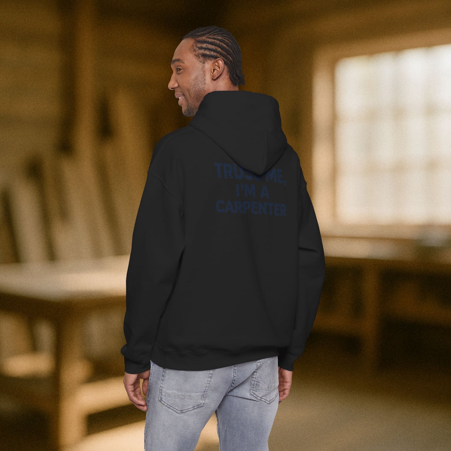 “Truss Me” Hoodie, Carpenter Sweater
