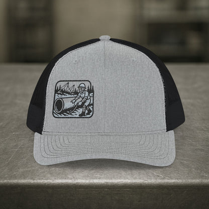 Pipeliner Embroidered Hat, Pipeline Skeleton Cap