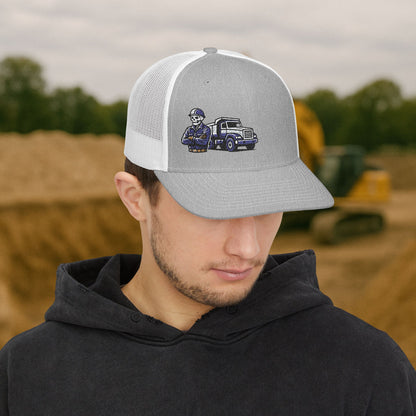 Equipment Operator Skeleton hat, Equipment Operator embroidered cap