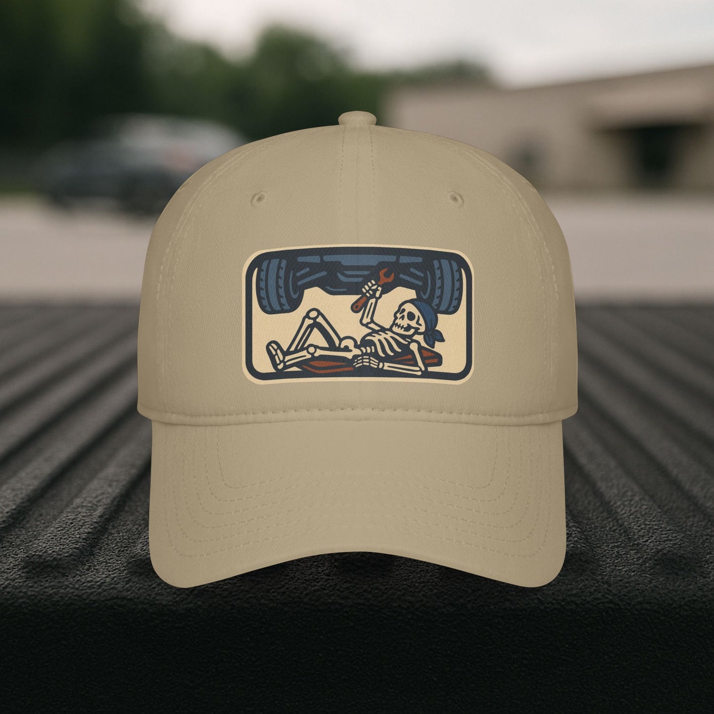 Auto Technician Under the Lift hat, Automotive Tech cap