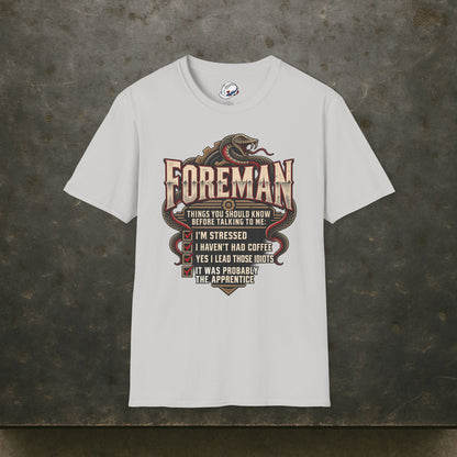 Foreman Things You Should Know, Foreman Men’s T-Shirt