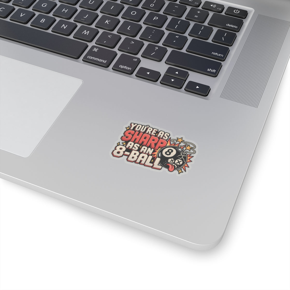 You're as Sharp as an 8-Ball, Hardhat Trades Men's Sticker