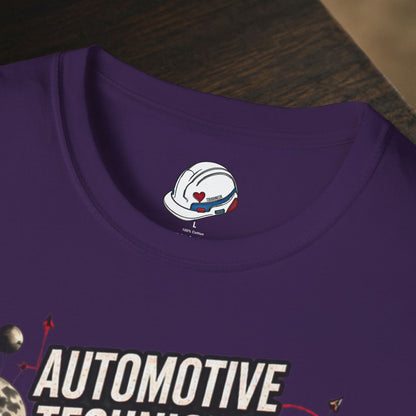 Cosmos Garage Automotive Technician T-Shirt, Space Mechanic T-Shirt