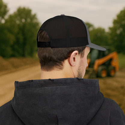 Pipeliner Embroidered Skeleton Pipe hat, Pipe liner cap